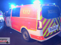 Schwerer Unfall: PKW überschlug sich nach Kollision und blieb au Schwerer Unfall: PKW überschlug sich nach Kollision und blieb au