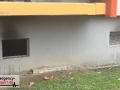 Kellerbrand in einem Mehrfamilienhaus - Treppenhaus stark verrau