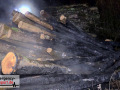 02.03.2021  - Neuss brennender Holzstapel