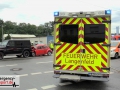 Schwerer Unfall: VW Käfer fuhr auf einen Mercedes Geländewagen a Schwerer Unfall: VW Käfer fuhr auf einen Mercedes Geländewagen a