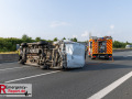 16.06.25_A4_Verkehrsunfall_Merzenich_Lachgas_im_Kofferraum_Transporter_auf_Seite