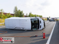 16.06.25_A4_Verkehrsunfall_Merzenich_Lachgas_im_Kofferraum_Transporter_auf_Seite