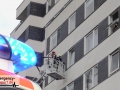 Saunabrand im 6. OG eines Mehrfamilienhauses - Feuerwehr Hilden