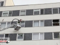 Saunabrand im 6. OG eines Mehrfamilienhauses - Feuerwehr Hilden