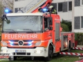 Saunabrand im 6. OG eines Mehrfamilienhauses - Feuerwehr Hilden
