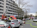 Saunabrand im 6. OG eines Mehrfamilienhauses - Feuerwehr Hilden