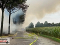 Gelsenkirchen: 800 Strohballen in Vollbrand