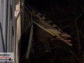 Großer Sturmschaden: Dach der Bürgerhalle Benrath auf 70 Metern