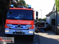 Nach Hauswandcrash geflüchtet