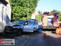 Nach Hauswandcrash geflüchtet
