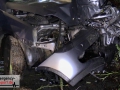 Schwerer Unfall: Auto krachte gegen einen Baum - Fahrer erlitt s