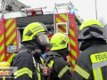 Großeinsatz: Lagerhalle im Vollbrand mit massiver Rauchentwicklu