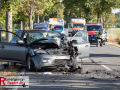 29.08.2025_Neuss_Krad_Frontal_in_PKW_Lebensgefahr_Rettungshubschrauber