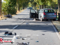 29.08.2025_Neuss_Krad_Frontal_in_PKW_Lebensgefahr_Rettungshubschrauber