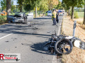 29.08.2025_Neuss_Krad_Frontal_in_PKW_Lebensgefahr_Rettungshubschrauber