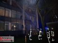 31.12.2015 Neuss Weissenberg -  Balkonbrand - Menschen- und Tierrettung