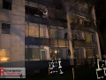 31.12.2015 Neuss Weissenberg -  Balkonbrand - Menschen- und Tierrettung