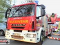 Balkonbrand im 1. OG eines Mehrfamilienhauses - Feuerwehr verhin