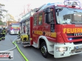 Balkonbrand im 1. OG eines Mehrfamilienhauses - Feuerwehr verhin