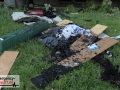 Balkonbrand im 1. OG eines Mehrfamilienhauses - Feuerwehr verhin