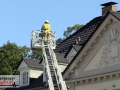 Gemeldeter Dachstuhlbrand im Schloss Laach - Verrauchung im Dach