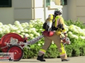 Gemeldeter Dachstuhlbrand im Schloss Laach - Verrauchung im Dach