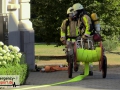 Gemeldeter Dachstuhlbrand im Schloss Laach - Verrauchung im Dach