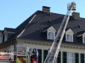 Gemeldeter Dachstuhlbrand im Schloss Laach - Verrauchung im Dach