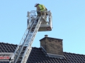 Gemeldeter Dachstuhlbrand im Schloss Laach - Verrauchung im Dach