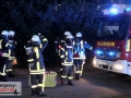 Zimmerbrand im 5. OG eines Mehrfamilienhauses - Wohnung unbewohn