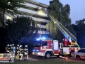 Zimmerbrand im 5. OG eines Mehrfamilienhauses - Wohnung unbewohn