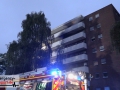 Zimmerbrand im 5. OG eines Mehrfamilienhauses - Wohnung unbewohn