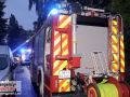 Zimmerbrand im 5. OG eines Mehrfamilienhauses - Wohnung unbewohn
