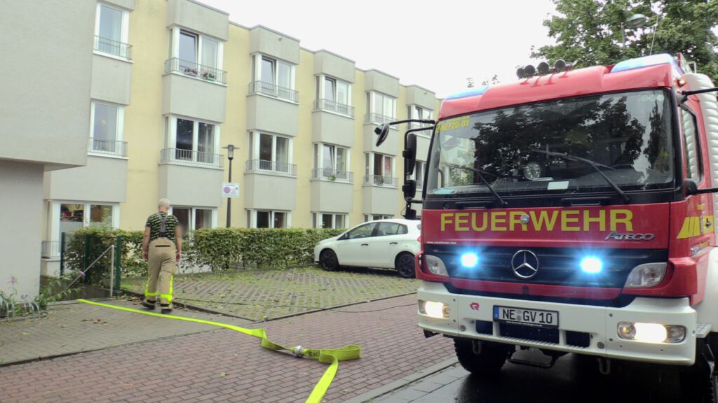 15.08.2020 – Grevenbroich – Unwetter: Wassereintritt in Seniorenzentrum