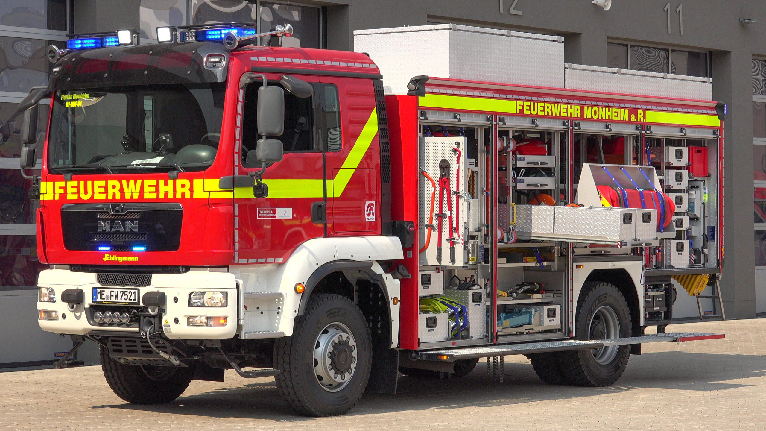 09.06.2021 – Monheim – Der neue Rüstwagen der Feuerwehr Monheim am Rhein